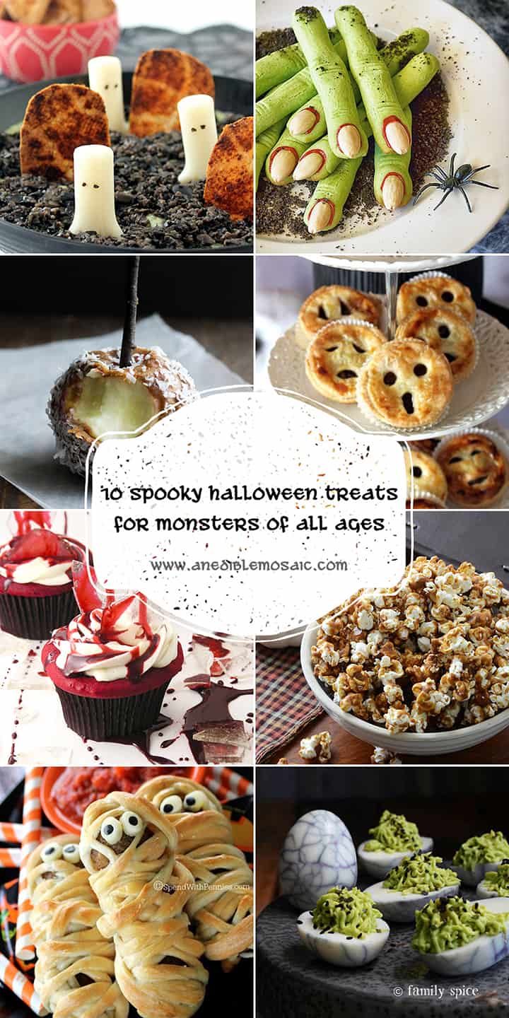 10 Spooky Halloween Treats For Monsters Of All Ages An Edible Mosaic