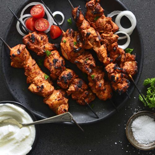 Shish Tawook Recipe Middle Eastern Grilled Chicken Skewers