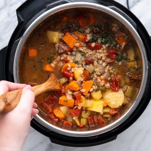 Barley beef discount stew instant pot