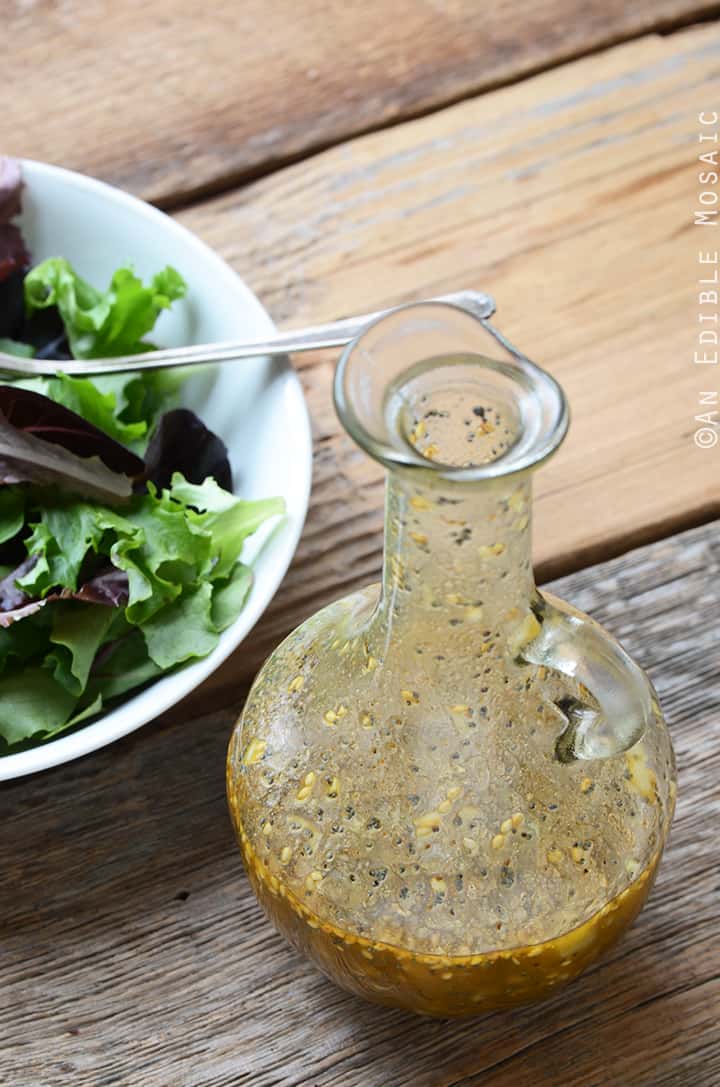 Easy Homemade Best Salad Dressing for Salad - An Edible Mosaic™