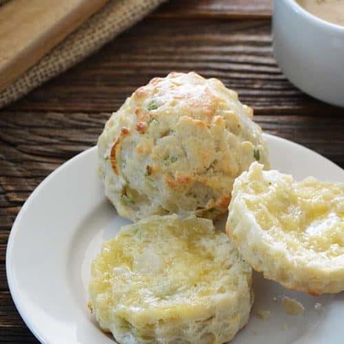 Savory Scones with Scallion and Cheese - An Edible Mosaic™