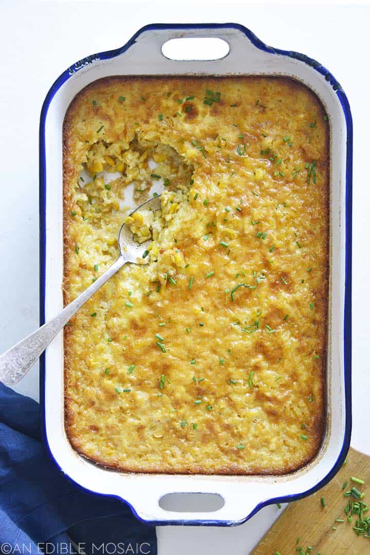 Rich & Custardy Easy Corn Pudding Recipe (Sweet and Savory) {video ...