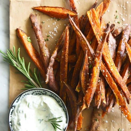 Sweet and Smoky Baked Sweet Potato Fries Recipe (With a Trick to Make ...