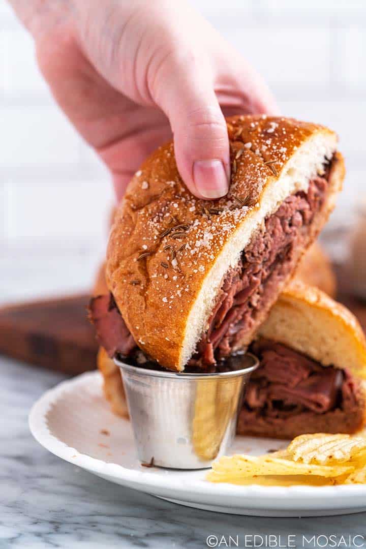 Buffalo Beef on Weck Recipe Just Like Back Home - An Edible Mosaic™