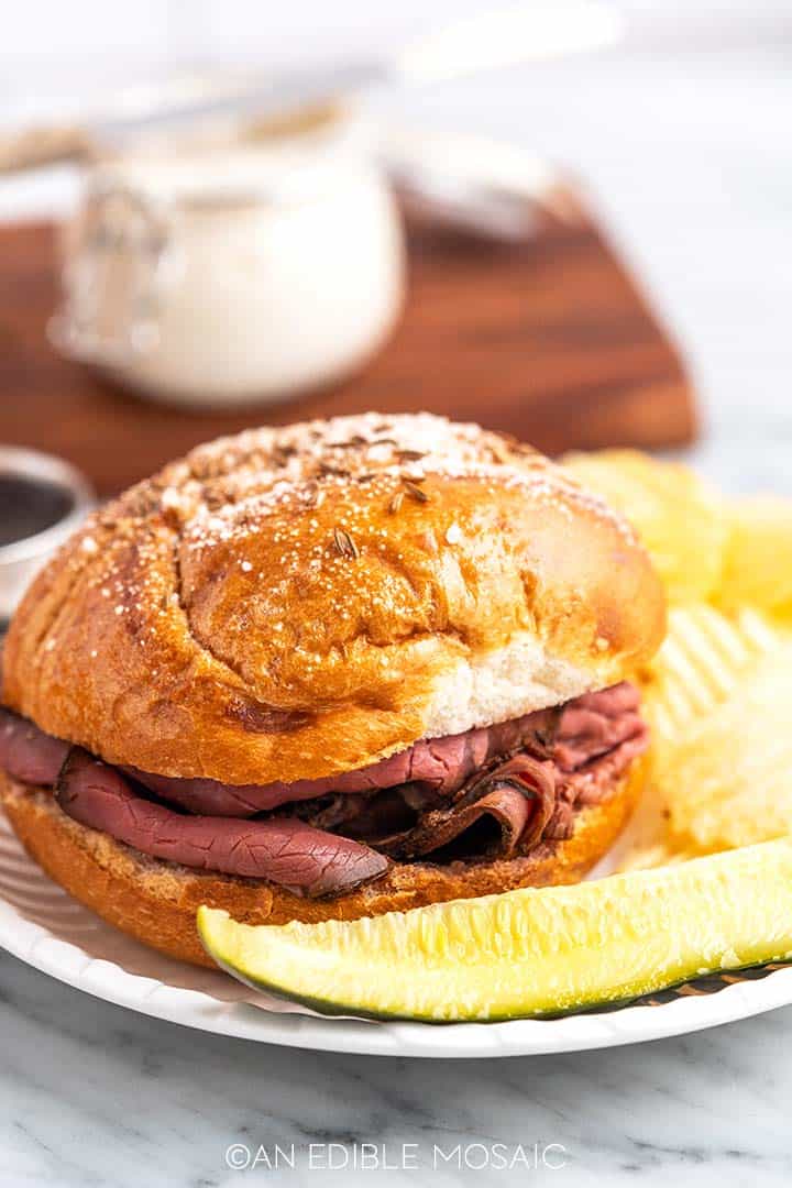 How To Make Beef On Weck Dekookguide 