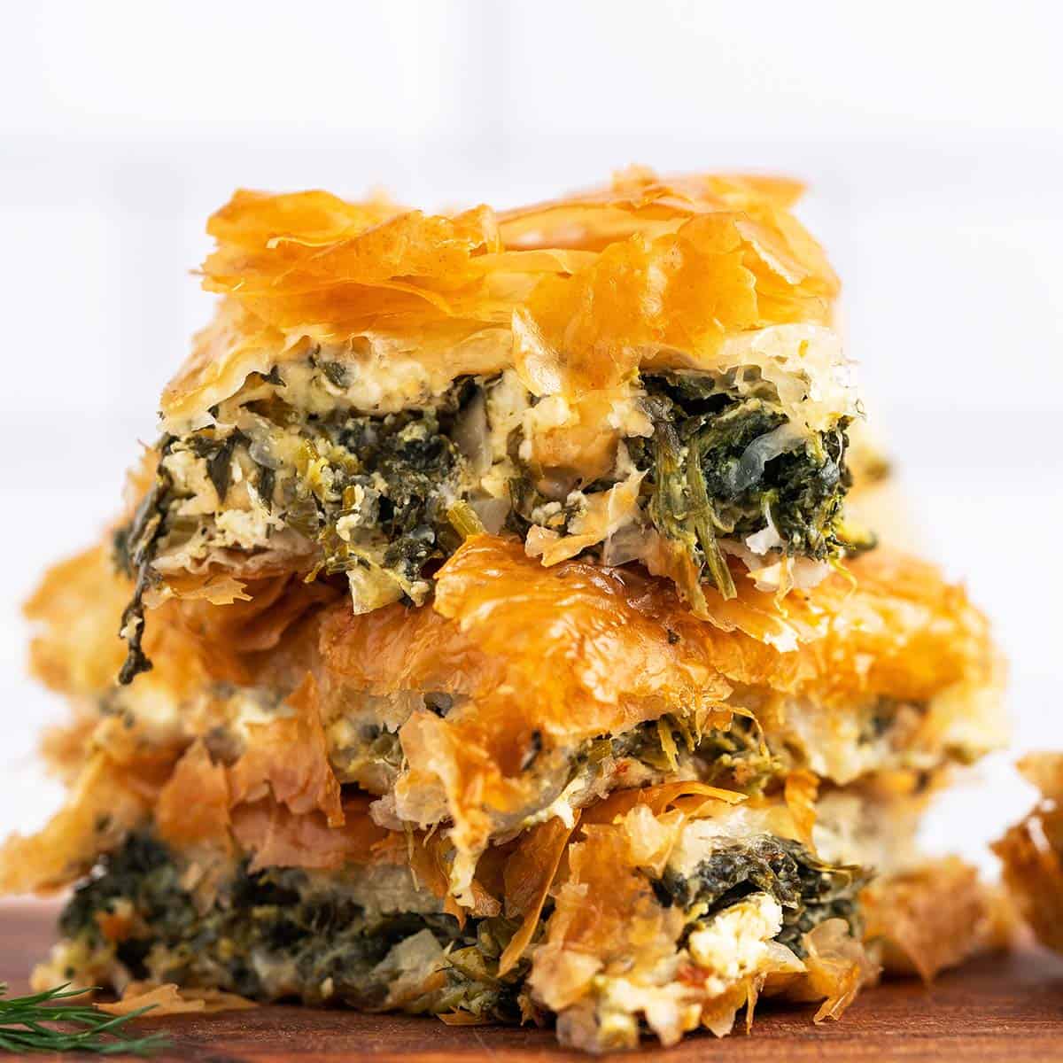 Authentic Greek Spinach And Feta Pie Spanakopita, 59% OFF