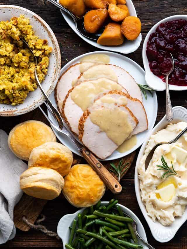 Easiest Full Thanksgiving Dinner Menu - An Edible Mosaic™