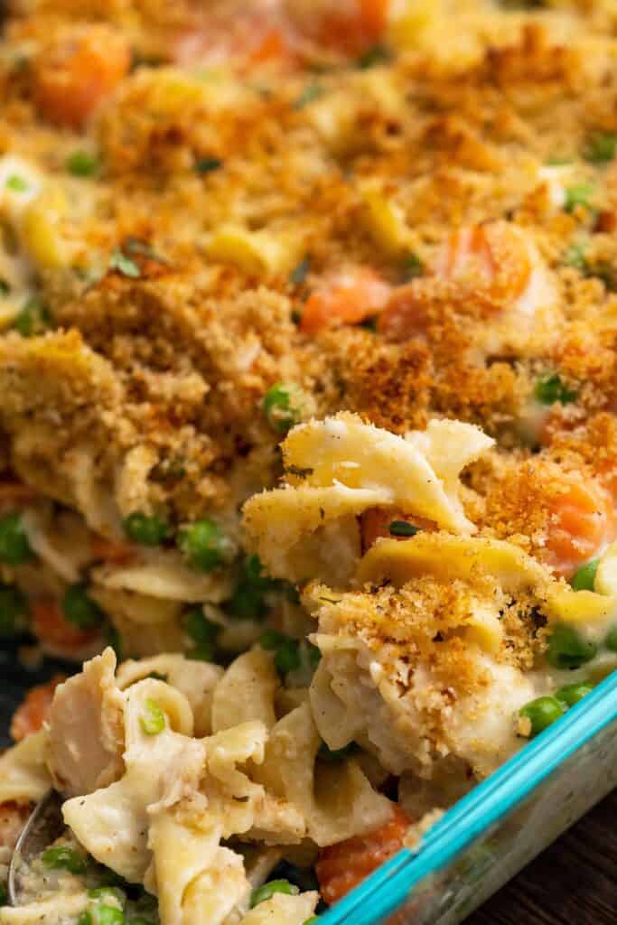 30-Minute Chicken Noodle Bake Recipe - An Edible Mosaic™