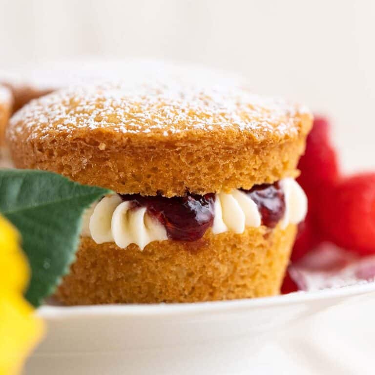 Mini Victoria Sponge Cake Recipe An Edible Mosaic™ 