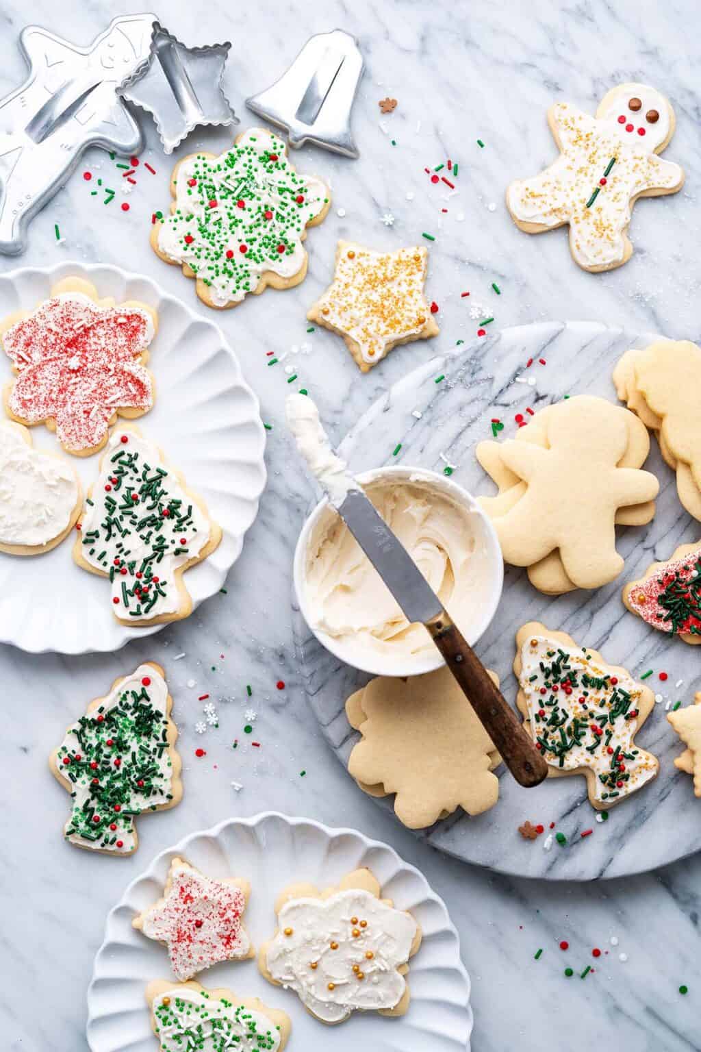 Soft Christmas Cut Out Cookies That Hold Their Shape